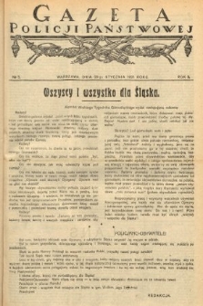 Gazeta Policji Państwowej. 1921, nr 5 |PDF|