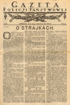 Gazeta Policji Państwowej. 1921, nr 16 |PDF|