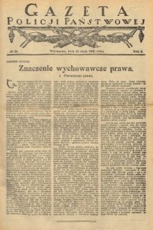 Gazeta Policji Państwowej. 1921, nr 21 |PDF|
