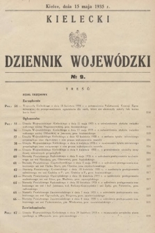 Kielecki Dziennik Wojewódzki. 1935, nr 9 |PDF|
