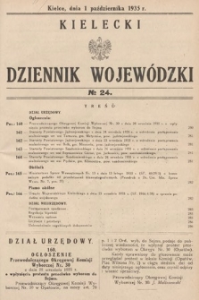 Kielecki Dziennik Wojewódzki. 1935, nr 24 |PDF|