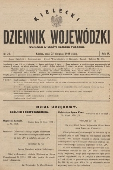 Kielecki Dziennik Wojewódzki. 1928, nr 24 |PDF|