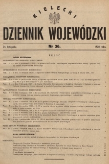 Kielecki Dziennik Wojewódzki. 1928, nr 36 |PDF|
