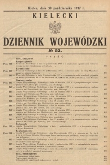 Kielecki Dziennik Wojewódzki. 1937, nr 23 |PDF|