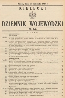 Kielecki Dziennik Wojewódzki. 1937, nr 24 |PDF|