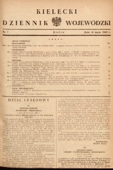 Kielecki Dziennik Wojewódzki. 1949, nr 7 |PDF|