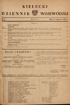 Kielecki Dziennik Wojewódzki. 1949, nr 8 |PDF|