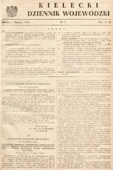 Kielecki Dziennik Wojewódzki. 1950, nr 2 |PDF|
