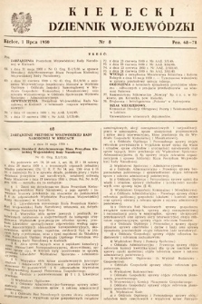 Kielecki Dziennik Wojewódzki. 1950, nr 8 |PDF|