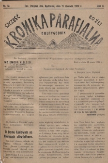 Kronika Parafjalna : dwutygodnik. 1929, nr 12 |PDF|