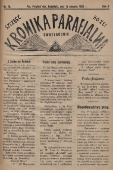 Kronika Parafjalna : dwutygodnik. 1929, nr 16 |PDF|