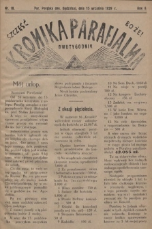 Kronika Parafjalna : dwutygodnik. 1929, nr 18 |PDF|