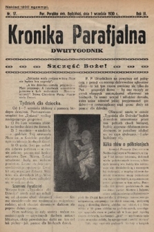Kronika Parafjalna : dwutygodnik. 1930, nr 17 |PDF|