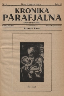 Kronika Parafjalna : dwutygodnik. 1933, nr 6 |PDF|