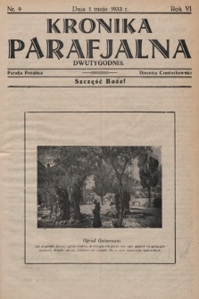 Kronika Parafjalna : dwutygodnik. 1933, nr 9 |PDF|