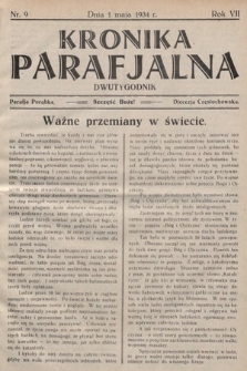 Kronika Parafjalna : dwutygodnik. 1934, nr 9 |PDF|
