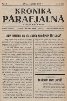 Kronika Parafjalna : dwutygodnik. 1935, nr 3 |PDF|