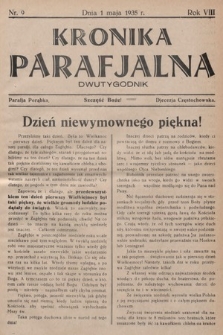 Kronika Parafjalna : dwutygodnik. 1935, nr 9 |PDF|