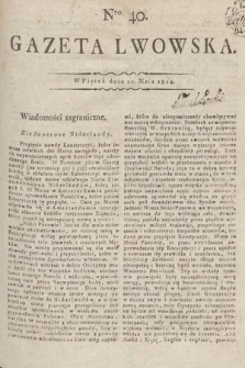 Gazeta Lwowska. 1814, nr 40