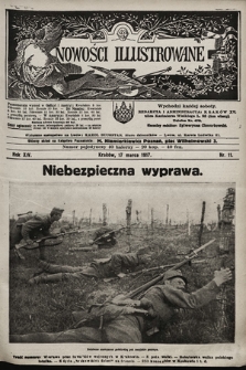 Nowości Illustrowane. 1917, nr 11 |PDF|