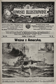 Nowości Illustrowane. 1917, nr 15 |PDF|