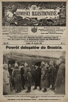 Nowości Illustrowane. 1918, nr 4 |PDF|