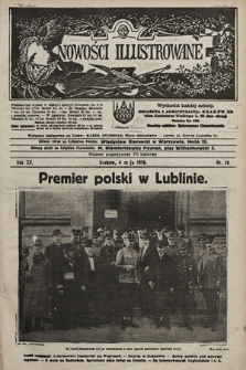 Nowości Illustrowane. 1918, nr 18 |PDF|