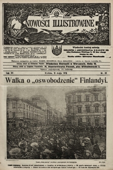 Nowości Illustrowane. 1918, nr 19 |PDF|