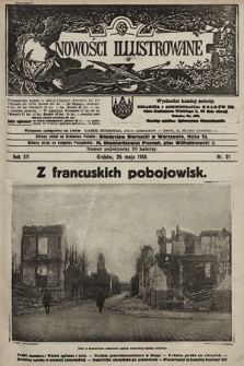 Nowości Illustrowane. 1918, nr 21 |PDF|