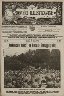 Nowości Illustrowane. 1918, nr 28 |PDF|