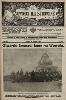 Nowości Illustrowane. 1918, nr 31 |PDF|