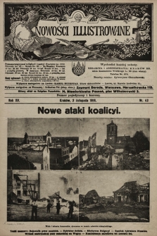 Nowości Illustrowane. 1918, nr 43 |PDF|