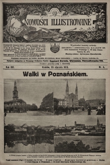 Nowości Illustrowane. 1919, nr 4 |PDF|