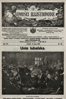 Nowości Illustrowane. 1919, nr 29 |PDF|