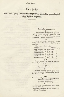 [Kadencja I, sesja III, al. 28] Alegaty do Sprawozdań Stenograficznych z Trzeciej Sesyi Sejmu Galicyjskiego z roku 1865-1866. Alegat 28