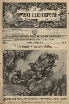 Nowości Illustrowane. 1908, nr 5 |PDF|