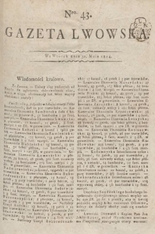 Gazeta Lwowska. 1814, nr 43
