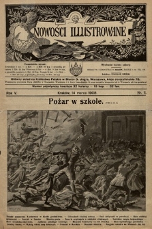 Nowości Illustrowane. 1908, nr 11 |PDF|