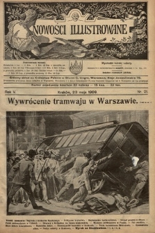 Nowości Illustrowane. 1908, nr 21 |PDF|