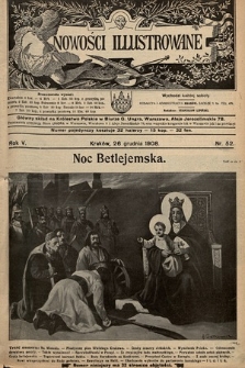 Nowości Illustrowane. 1908, nr 52 |PDF|