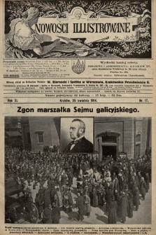 Nowości Illustrowane. 1914, nr 17 |PDF|