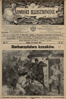 Nowości Illustrowane. 1914, nr 34 |PDF|