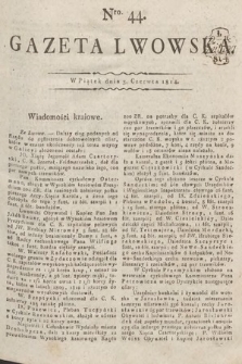 Gazeta Lwowska. 1814, nr 44