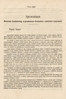 [Kadencja I, sesja III, al. 44] Alegaty do Sprawozdań Stenograficznych z Trzeciej Sesyi Sejmu Galicyjskiego z roku 1865-1866. Alegat 44