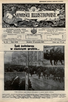 Nowości Illustrowane. 1925, nr 16 |PDF|