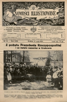 Nowości Illustrowane. 1925, nr 20 |PDF|