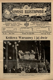 Nowości Illustrowane. 1925, nr 22 |PDF|