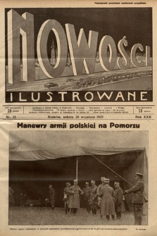 Nowości Ilustrowane. 1925, nr 35 |PDF|