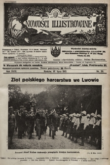 Nowości Illustrowane. 1921, nr 29 |PDF|