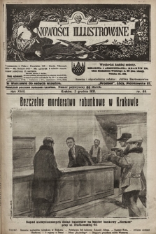 Nowości Illustrowane. 1921, nr 49 |PDF|